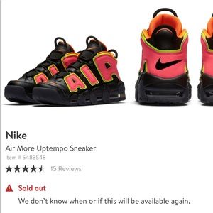 Nike uptempo brand new in box